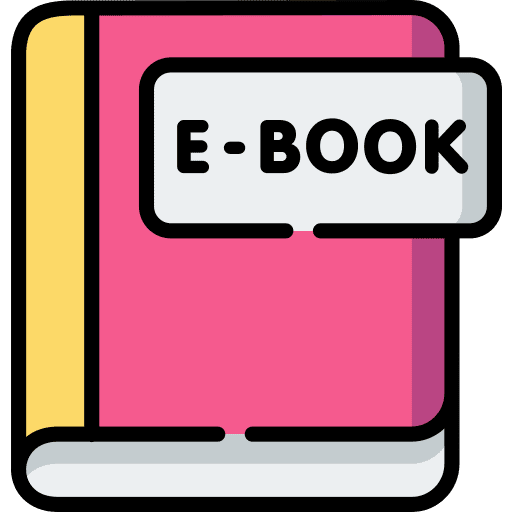 Ebook elearning education ebook icon