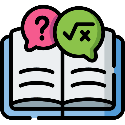 Math book math book knowledge learning icon