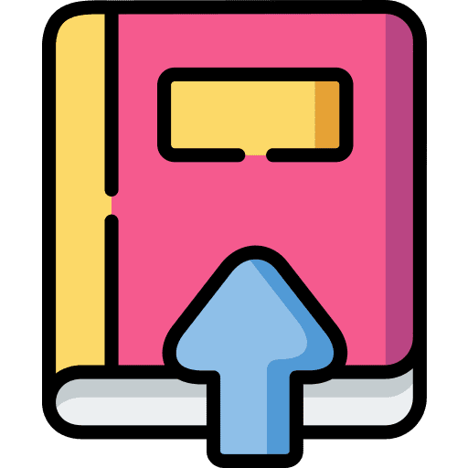 Upload education multimedia uploading icon