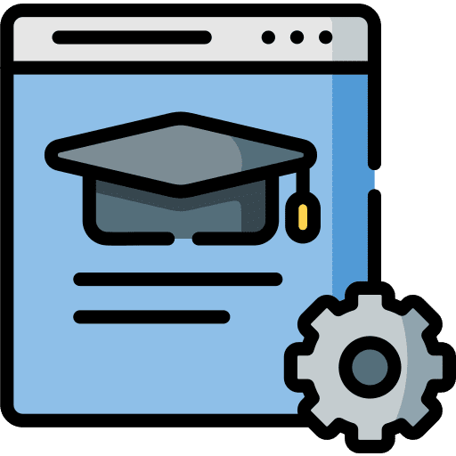 Setting interface settings browser icon