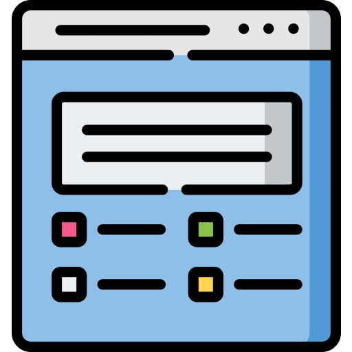 Browser browser layout development icon