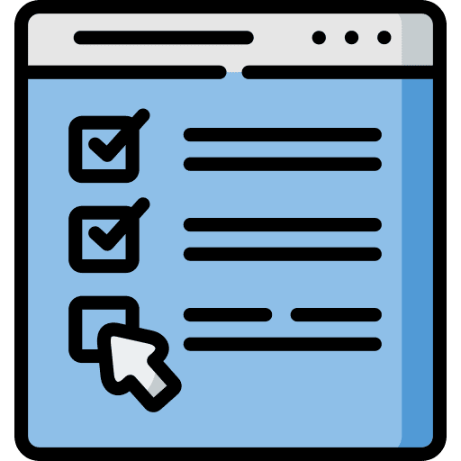 Browser ui interface online icon