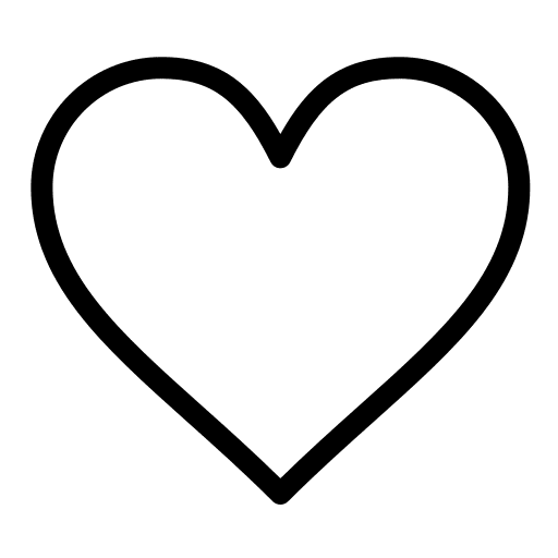 Like ui heart shapes icon