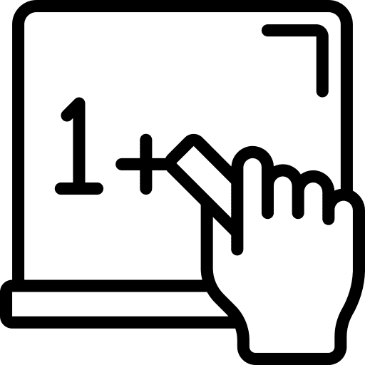 Blackboard high school college school icon