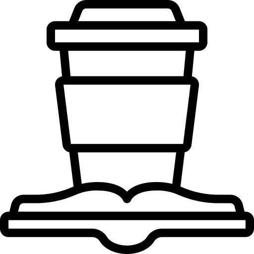 Studying high school college book icon