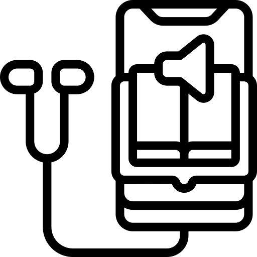 Audiobook smartphone mobile phone electronics icon