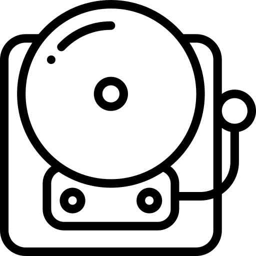 School bell school bell music notification icon