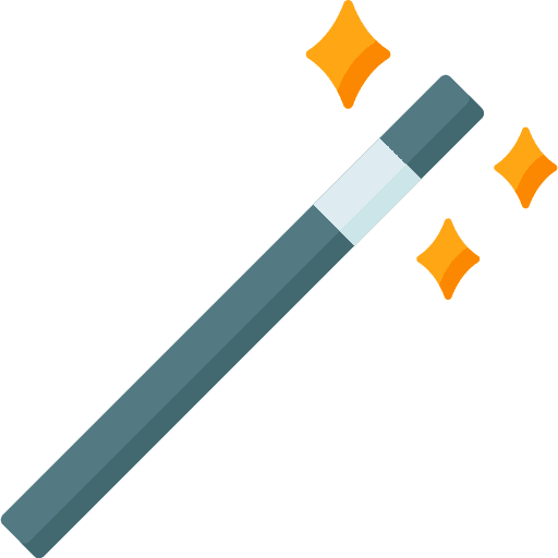 Magic wand wizard magician edit tools icon Magic wand wizard magician edit tools icon