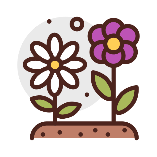 Flowers flowers earth gardening icon