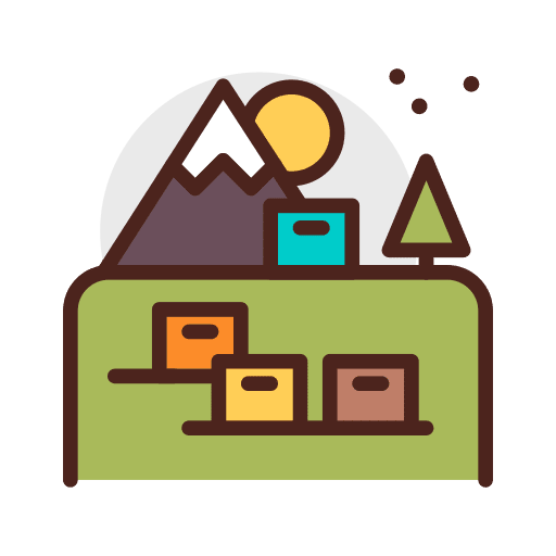 Bee hive farm bee hive apiary icon