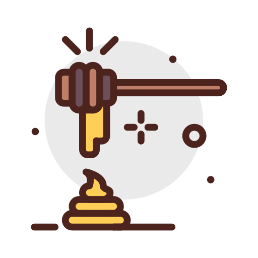 Dipper food honey food and restaurant icon