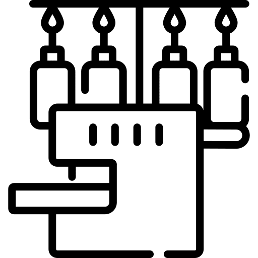 Overlock sewing machine fashion sewing tools hobbies and free time icon