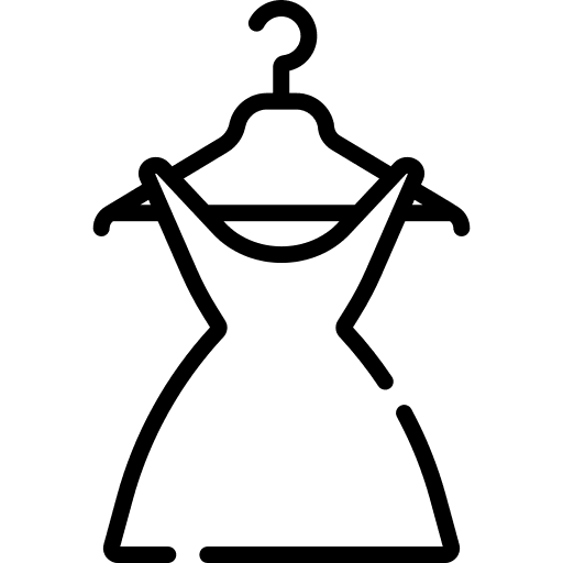 Dress clothes elegant fashion icon Dress clothes elegant fashion icon