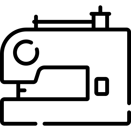 Sewing machine leather fashion shoemaker icon Sewing machine leather fashion shoemaker icon