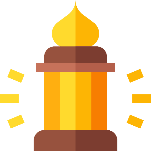 Lantern illumination islam cultures icon
