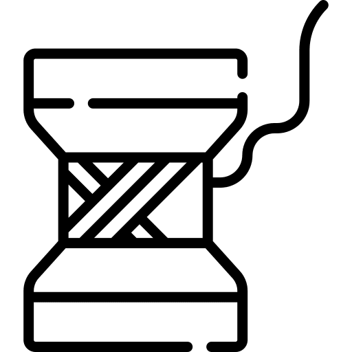 Threads yarn fashion thread icon Threads yarn fashion thread icon