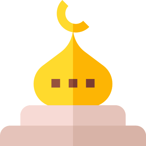 Mosque muslim half moon islam icon Mosque muslim half moon islam icon