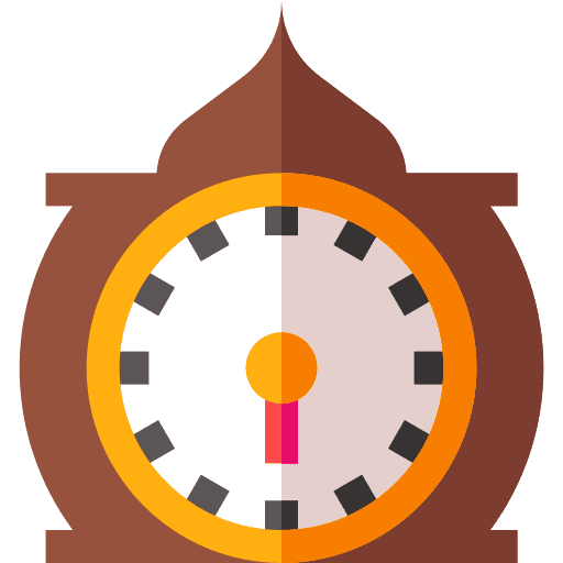 Clock ramadan fasting night icon Clock ramadan fasting night icon