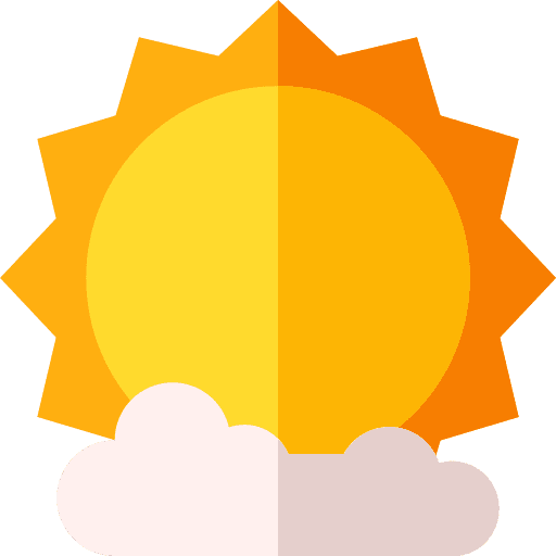Sun sunny weather cloudy icon Sun sunny weather cloudy icon
