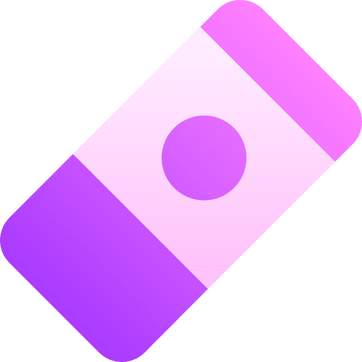 Eraser clean remove edit tools icon