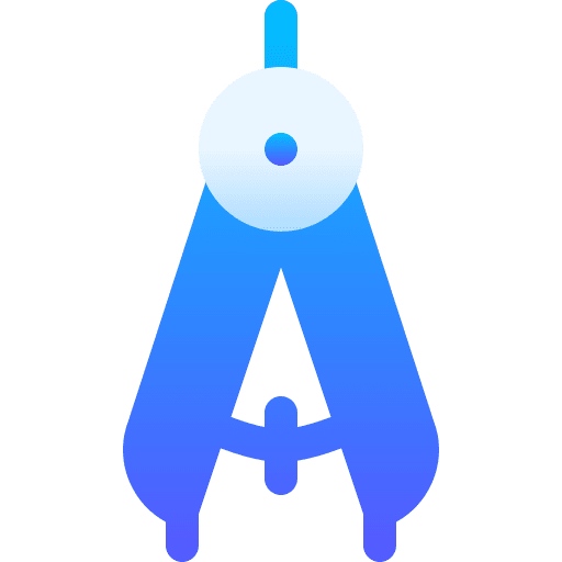 Compass art and design compass edit tools icon