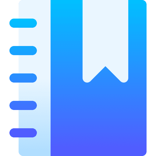 Notebook notebook agenda business icon