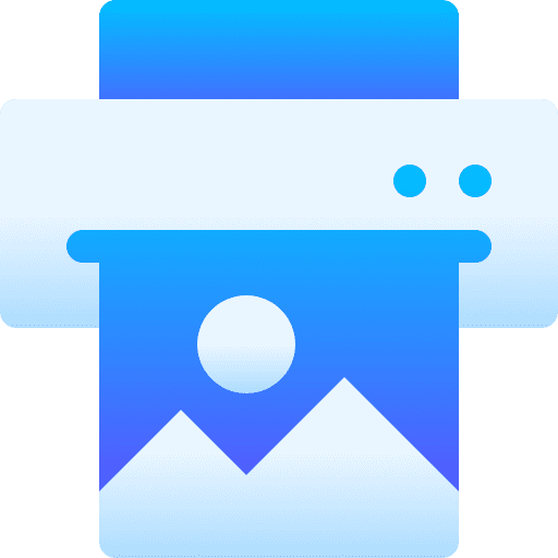 Printer tools and utensils technology printer icon