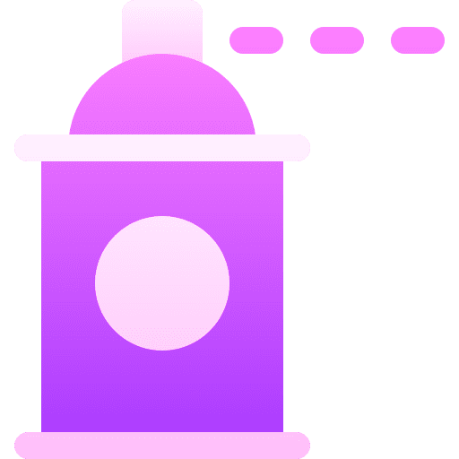 Spray bottle edit tools clean icon