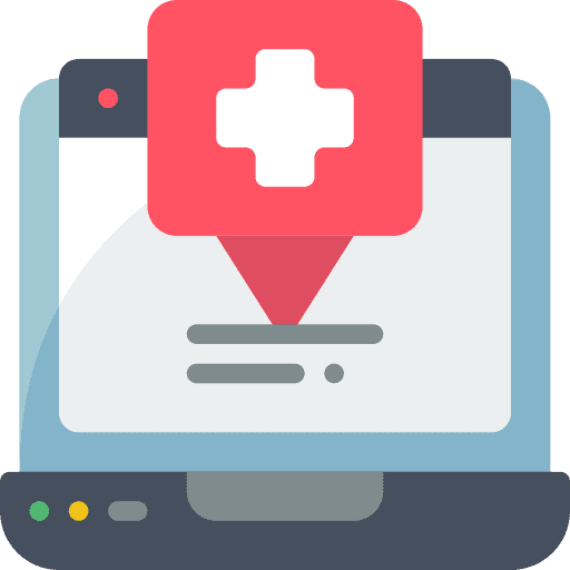 Healthcare device biology healthcare device medical icon