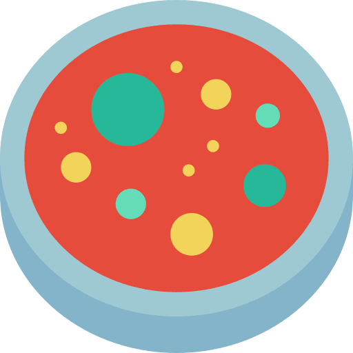 Petri dish virus healthcare and medical infection icon