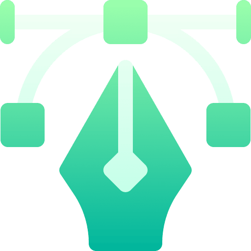 Vector pen edit tools graphic design icon