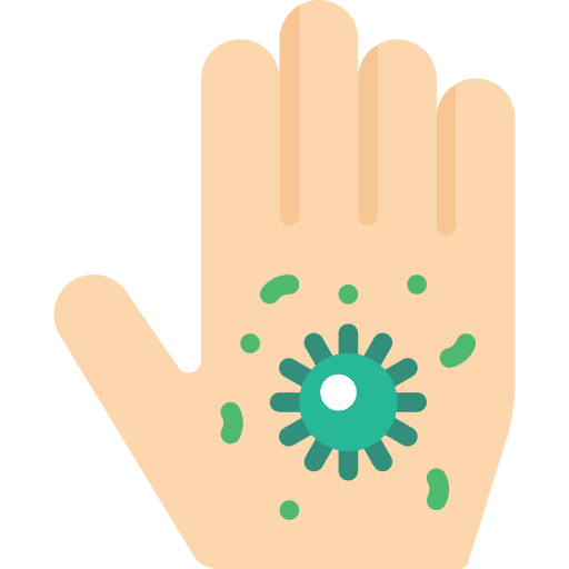 Bacteria covid 19 medical coronavirus icon
