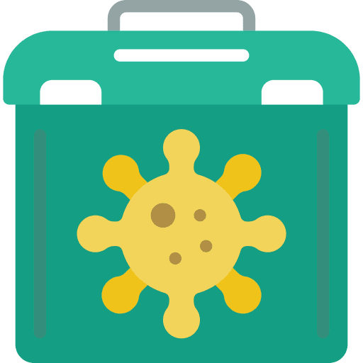 Virus covid 19 disease coronavirus icon