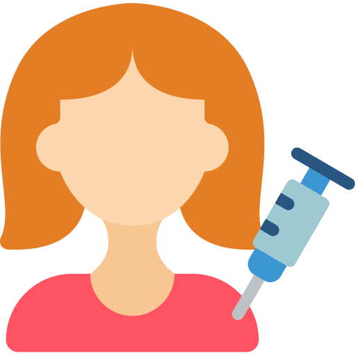 Injection injection coronavirus healthcare and medical icon