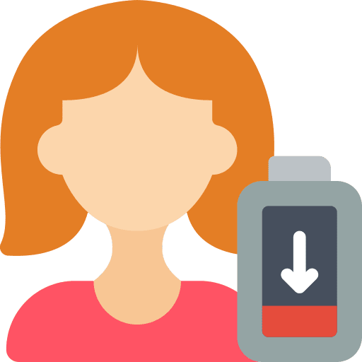 Tired sick tired covid 19 icon