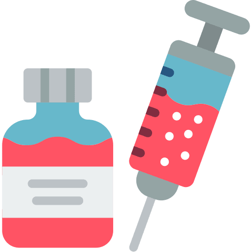 Vaccine disease coronavirus insulin icon