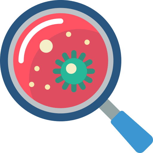 Virus healthcare medical healthcare and medical icon