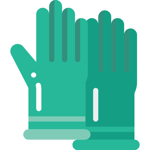 Gloves virus disease bacteria icon