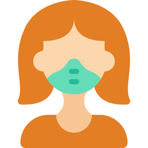 Mask healthcare covid 19 biology icon