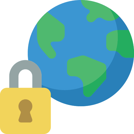 World healthcare and medical disease bacteria icon