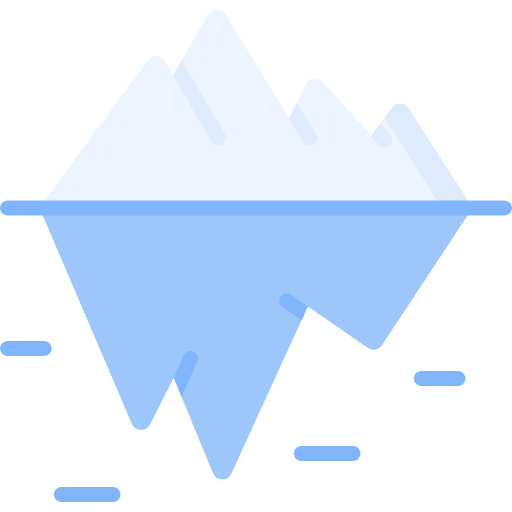 Iceberg landscape glacier polar icon Iceberg landscape glacier polar icon