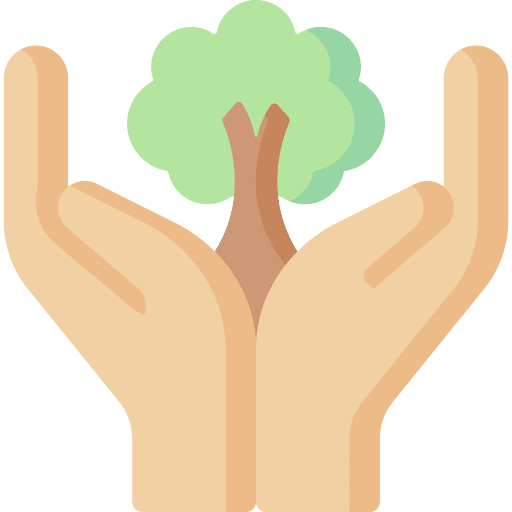 Save ecology sprout hand icon Save ecology sprout hand icon