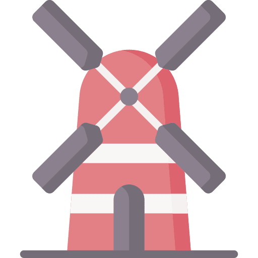 Windmill agriculture cultures buildings icon Windmill agriculture cultures buildings icon