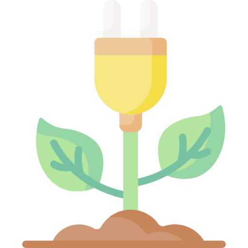 Sprout plug nature ecology and environment icon Sprout plug nature ecology and environment icon