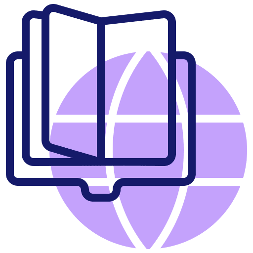 Book open book reading school icon