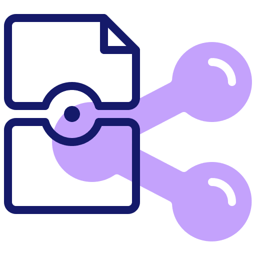 Document pages document file icon