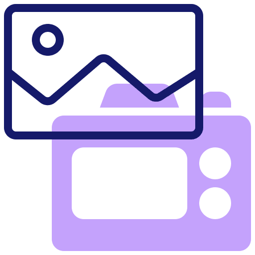 Photo camera hobbies and free time electronics photograph icon