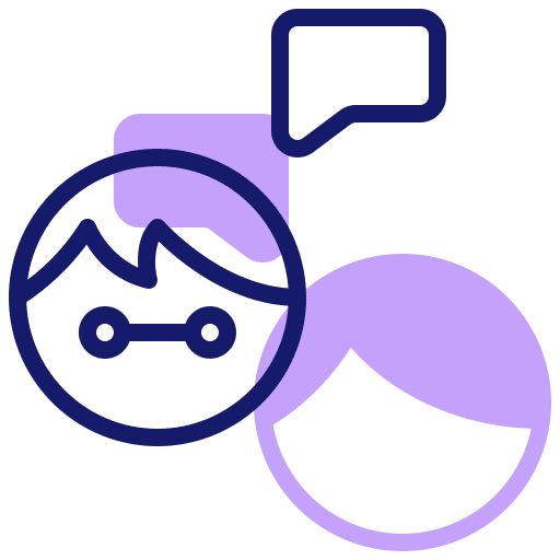 Speaking speaker speaking conversation icon