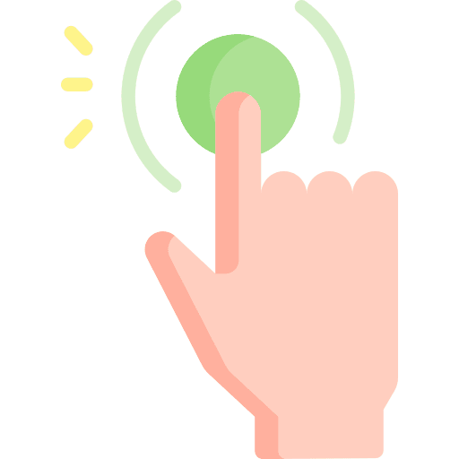 Push push use button icon