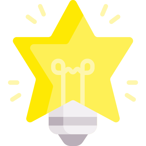 Creativity bulb creative education icon Creativity bulb creative education icon